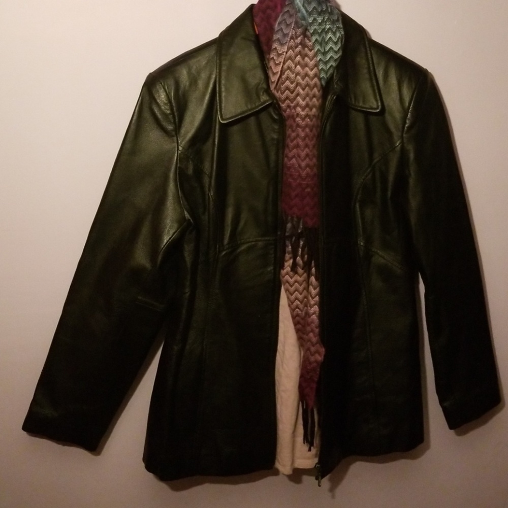 Sleek & Sexy Leather Jacket